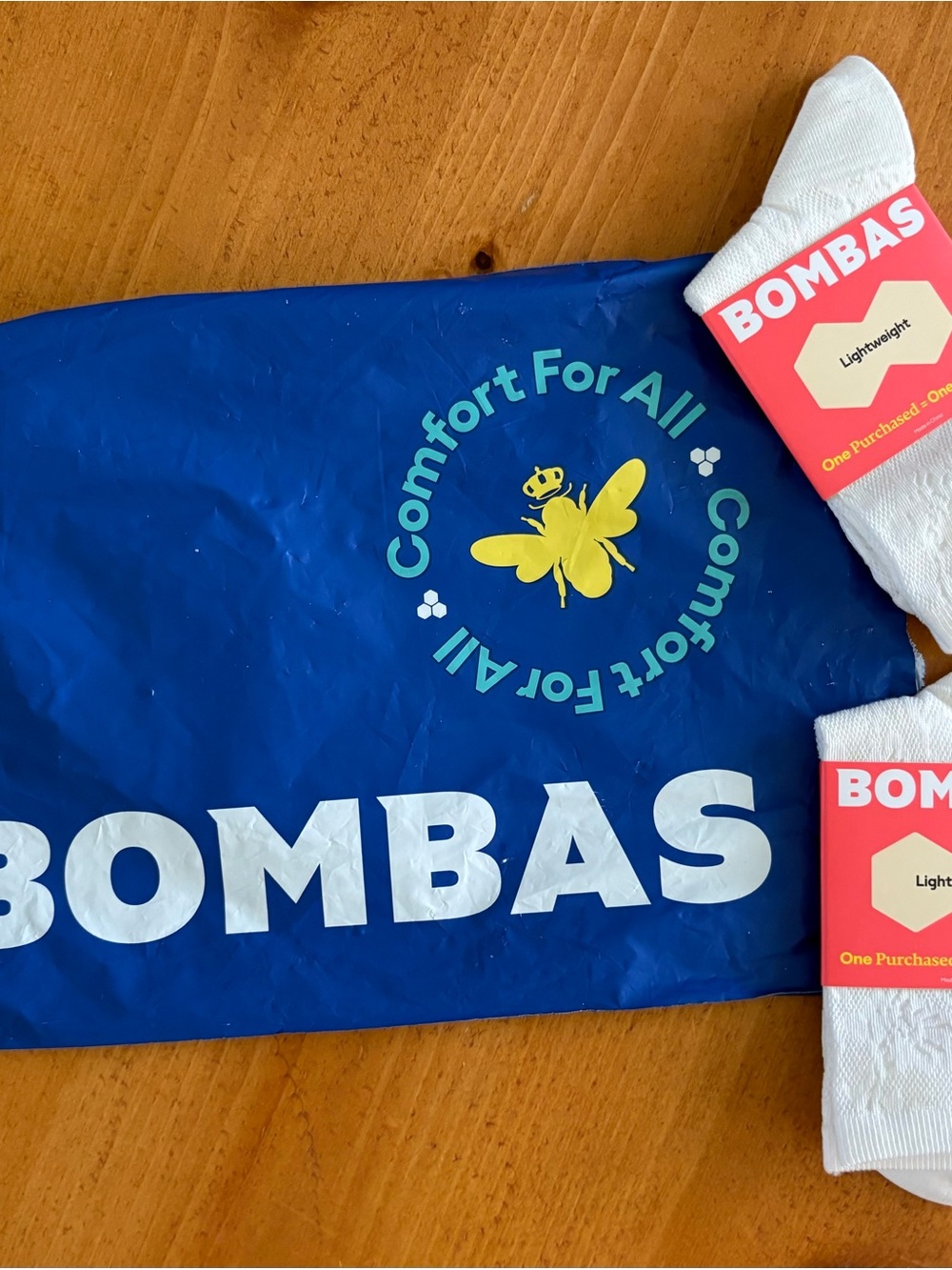 Bombas Women’s Sheer Half Calf Sock 2-Pack, Cream colored, NWT